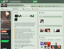 Tablet Screenshot of my-slashical-romance.deviantart.com