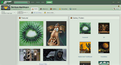 Desktop Screenshot of devious-maximus.deviantart.com
