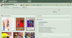 Desktop Screenshot of neoherodarkshine.deviantart.com