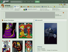 Tablet Screenshot of erizoxp.deviantart.com