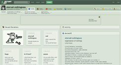 Desktop Screenshot of eternall-nothingness.deviantart.com