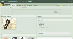 Desktop Screenshot of miyaviclub.deviantart.com