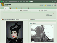 Tablet Screenshot of phairee004.deviantart.com