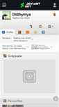 Mobile Screenshot of disthymya.deviantart.com
