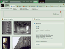 Tablet Screenshot of effebi.deviantart.com