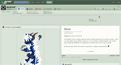 Desktop Screenshot of blinkwolf.deviantart.com