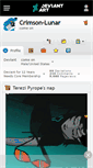 Mobile Screenshot of crimson-lunar.deviantart.com
