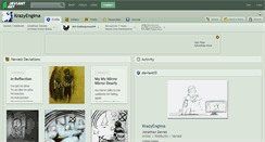 Desktop Screenshot of krazyengima.deviantart.com