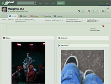 Tablet Screenshot of mangetsu-666.deviantart.com