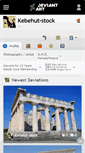 Mobile Screenshot of kebehut-stock.deviantart.com