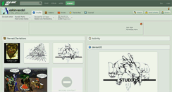 Desktop Screenshot of eskinvandel.deviantart.com
