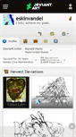 Mobile Screenshot of eskinvandel.deviantart.com