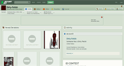 Desktop Screenshot of dirty-fetish.deviantart.com