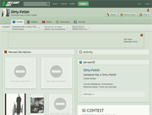 Tablet Screenshot of dirty-fetish.deviantart.com