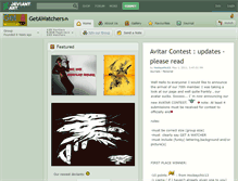 Tablet Screenshot of getawatchers.deviantart.com