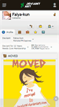 Mobile Screenshot of falya-kun.deviantart.com