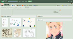 Desktop Screenshot of mukonga.deviantart.com