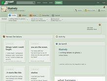 Tablet Screenshot of illusively.deviantart.com