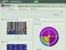 Tablet Screenshot of elsie432.deviantart.com