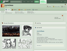 Tablet Screenshot of movie2kaza.deviantart.com