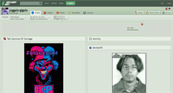 Desktop Screenshot of juggalo-gigolo.deviantart.com
