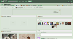 Desktop Screenshot of dragonaqua.deviantart.com