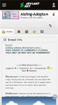Mobile Screenshot of aisling-adopts.deviantart.com