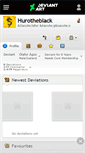 Mobile Screenshot of hurotheblack.deviantart.com