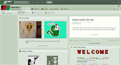 Desktop Screenshot of meevles.deviantart.com