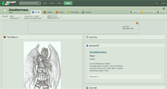 Desktop Screenshot of bloodstormaoa.deviantart.com