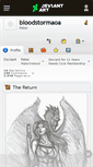 Mobile Screenshot of bloodstormaoa.deviantart.com