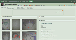 Desktop Screenshot of l-and-gohan-forever.deviantart.com