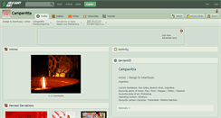 Desktop Screenshot of campanitta.deviantart.com