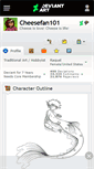 Mobile Screenshot of cheesefan101.deviantart.com