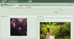 Desktop Screenshot of jellyd.deviantart.com