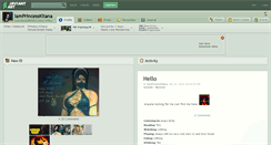 Desktop Screenshot of iamprincesskitana.deviantart.com