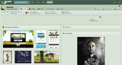Desktop Screenshot of feartox.deviantart.com