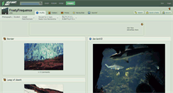 Desktop Screenshot of frostyfrequence.deviantart.com