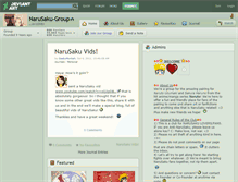 Tablet Screenshot of narusaku-group.deviantart.com