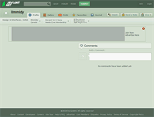 Tablet Screenshot of limmidy.deviantart.com