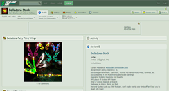 Desktop Screenshot of belladona-stock.deviantart.com