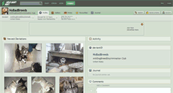 Desktop Screenshot of nobadbreeds.deviantart.com
