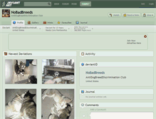 Tablet Screenshot of nobadbreeds.deviantart.com