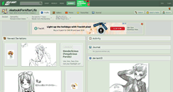 Desktop Screenshot of akatsukiforafterlife.deviantart.com