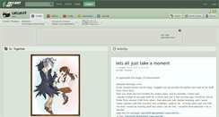 Desktop Screenshot of catcat49.deviantart.com