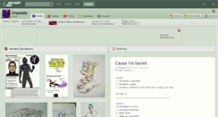 Desktop Screenshot of chazralia.deviantart.com