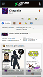 Mobile Screenshot of chazralia.deviantart.com
