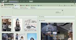 Desktop Screenshot of disneystarstodo.deviantart.com