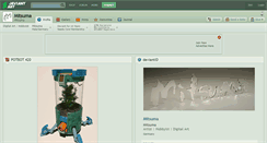 Desktop Screenshot of mitsuma.deviantart.com