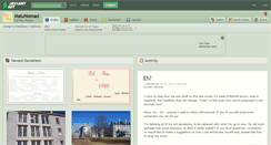 Desktop Screenshot of malunomad.deviantart.com